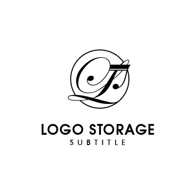 Lモチーフ サークル ライン ロゴデザイン ロゴ販売 ロゴストレージ
