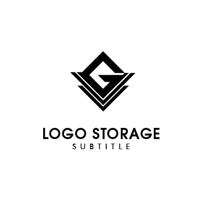 Gモチーフ エンブレム シャープ ロゴデザイン ロゴ販売 ロゴストレージ
