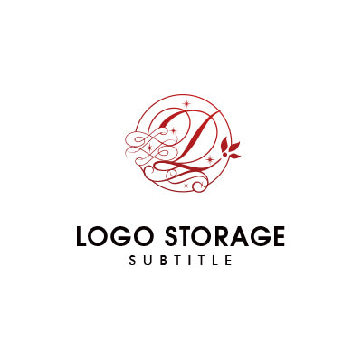 Dモチーフ 洋風 サークル ロゴデザイン ロゴ販売 ロゴストレージ
