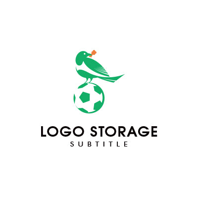 小鳥 サッカー ロゴデザイン ロゴ販売 ロゴストレージ