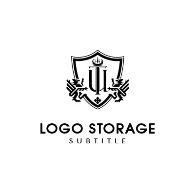 クラウン シールド エンブレム ロゴデザイン ロゴ販売 ロゴストレージ