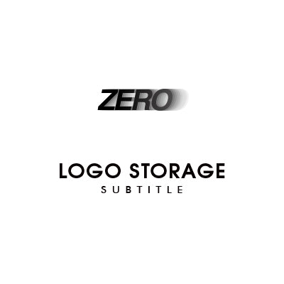 ZERO タイポグラフィ ロゴデザイン ロゴ販売 ロゴストレージ